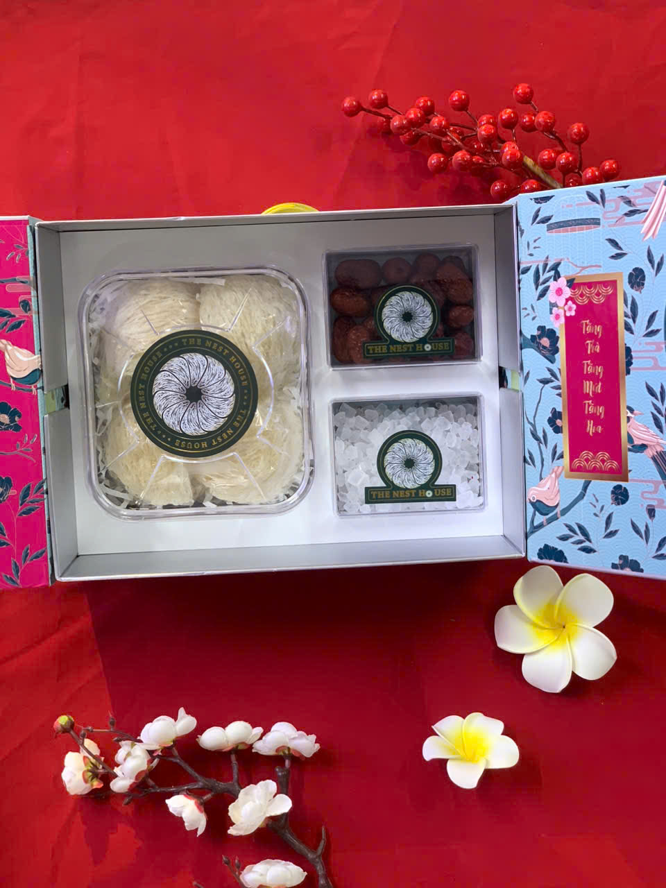 50G yến tinh chế hộp hồng