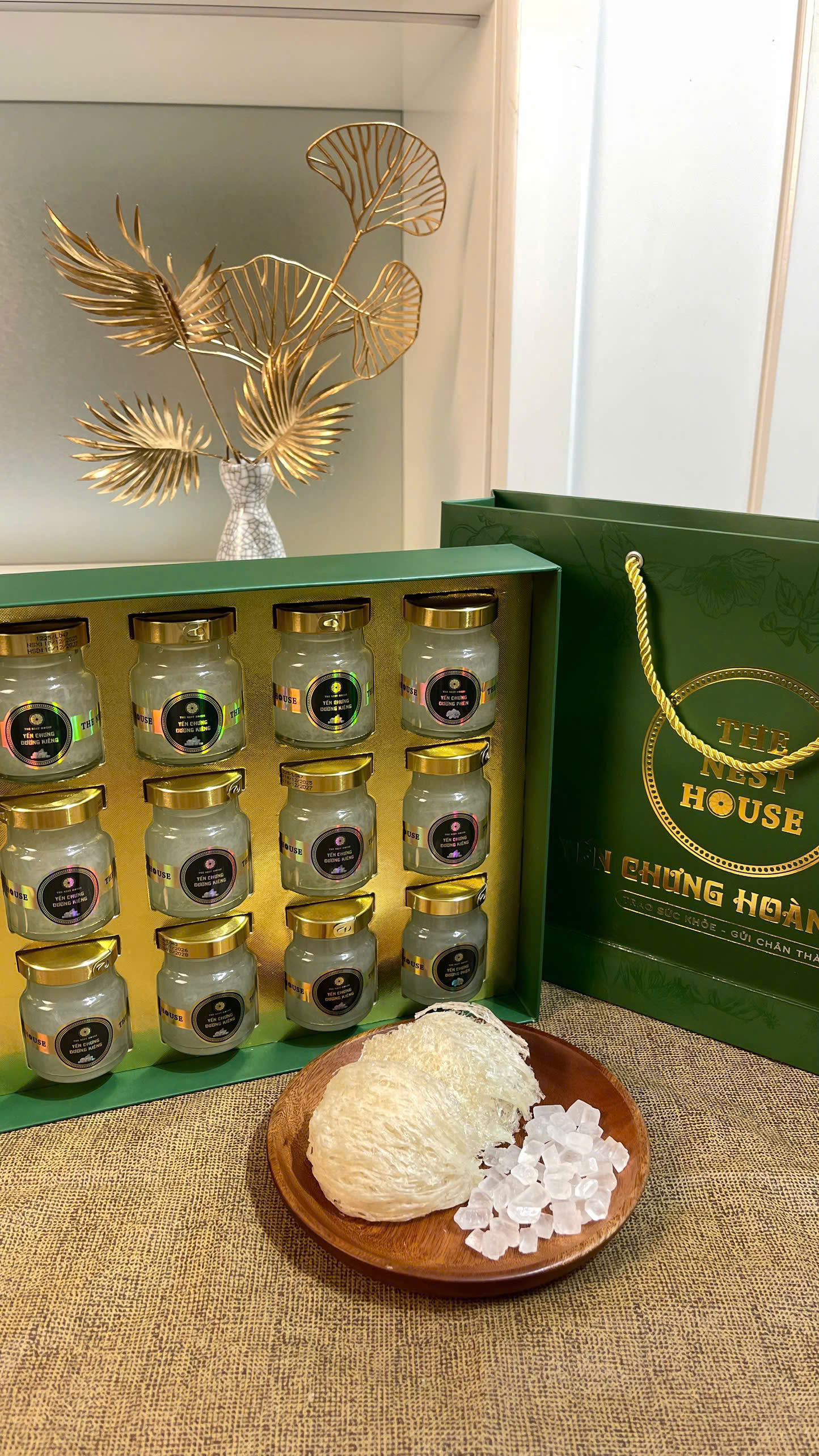 Set yến chưng Hoàng Kim The Nest House